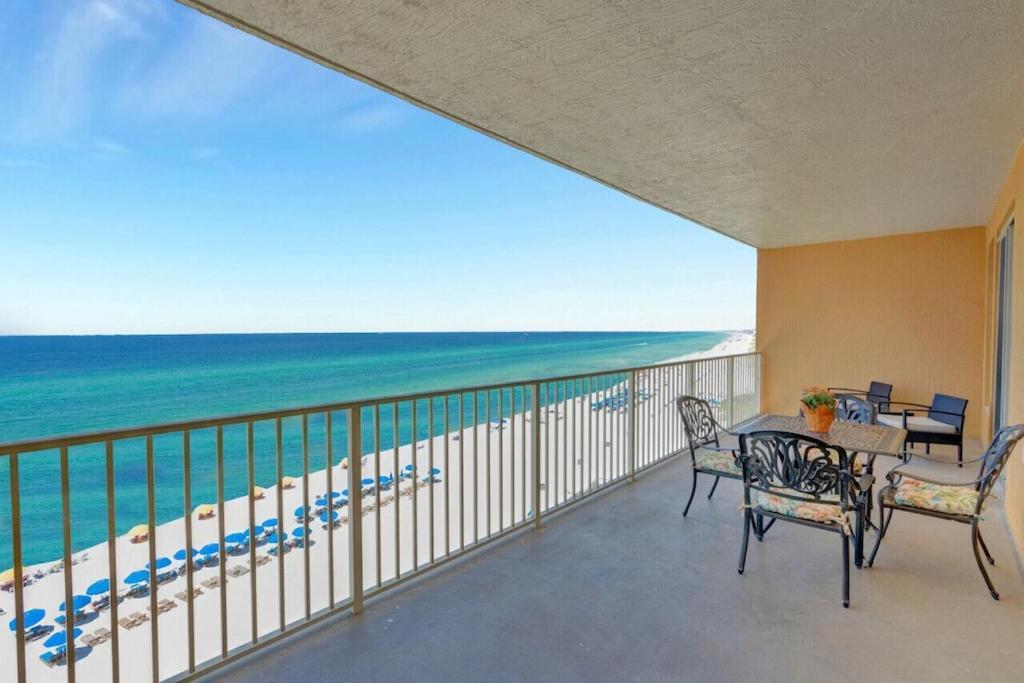 Treasure Island 707 - Gulf Front, Sunset Views, Heated Resort Pool & Hot Tub! Panama City Beach Zewnętrze zdjęcie
