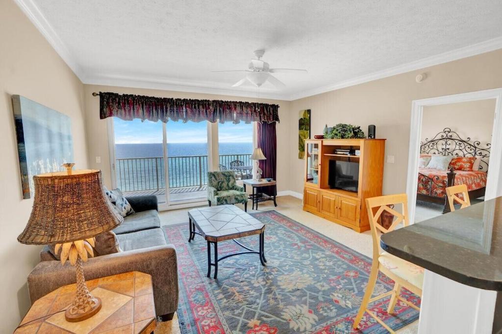 Treasure Island 707 - Gulf Front, Sunset Views, Heated Resort Pool & Hot Tub! Panama City Beach Zewnętrze zdjęcie
