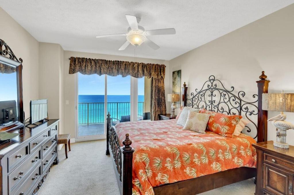 Treasure Island 707 - Gulf Front, Sunset Views, Heated Resort Pool & Hot Tub! Panama City Beach Zewnętrze zdjęcie