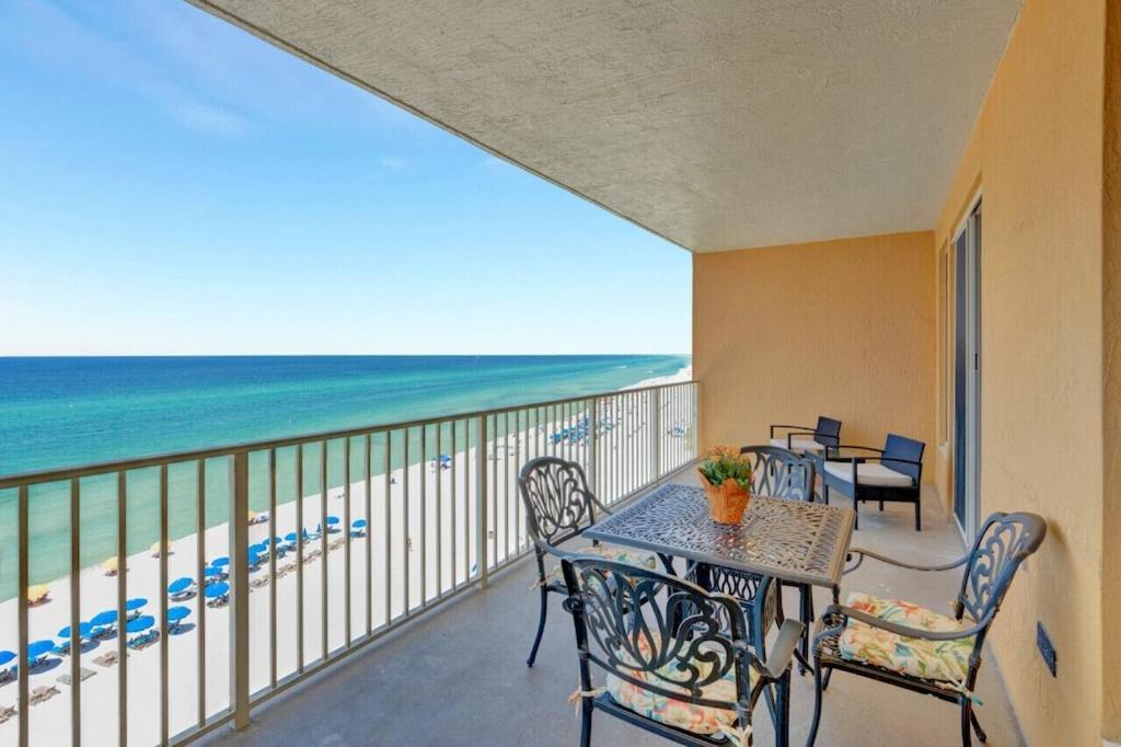 Treasure Island 707 - Gulf Front, Sunset Views, Heated Resort Pool & Hot Tub! Panama City Beach Zewnętrze zdjęcie